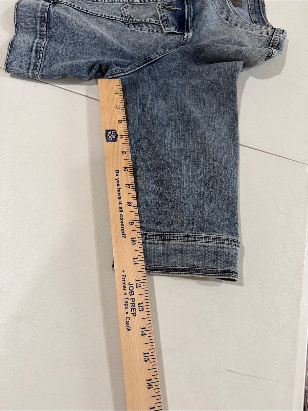 torrid Light Washed Stretch Denim Cropped Jacket 3/4 Sleeves 1X 14-16 Fall Ready - Picture 10 of 16